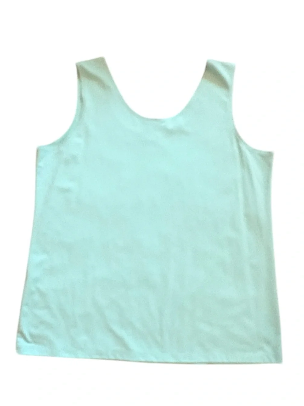 Chico’s Sleeveless Scoop Neck Tank – Vibrant Teal – Size 3 (L/XL) - Picture 5 of 7